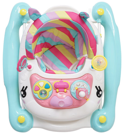 Unicorn 2 in 1 Walker Rocker with Colour-Changing Horn