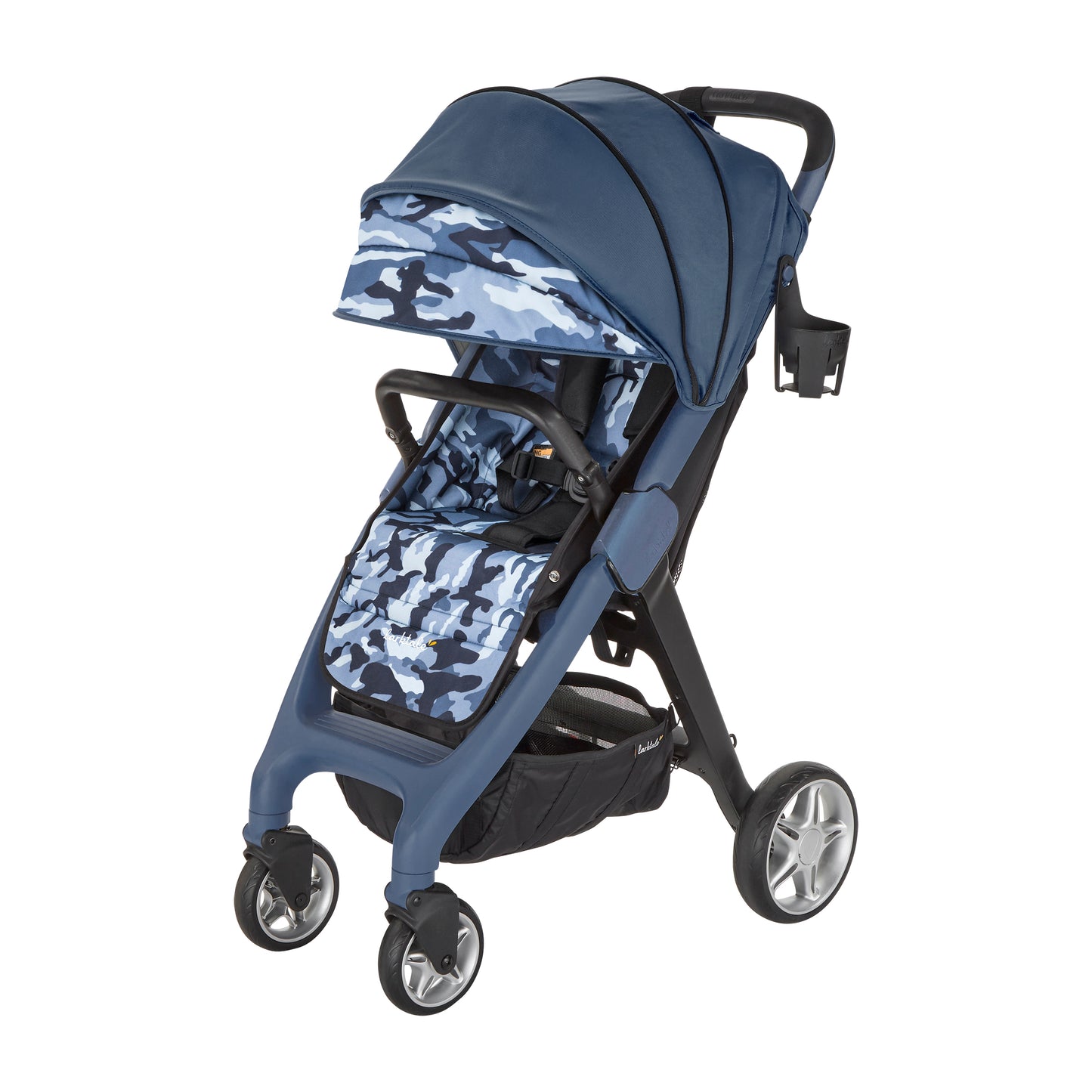 Larktale Chit Chat+ Compact Stroller with Patented Space Frame Technology - Longreef Navy