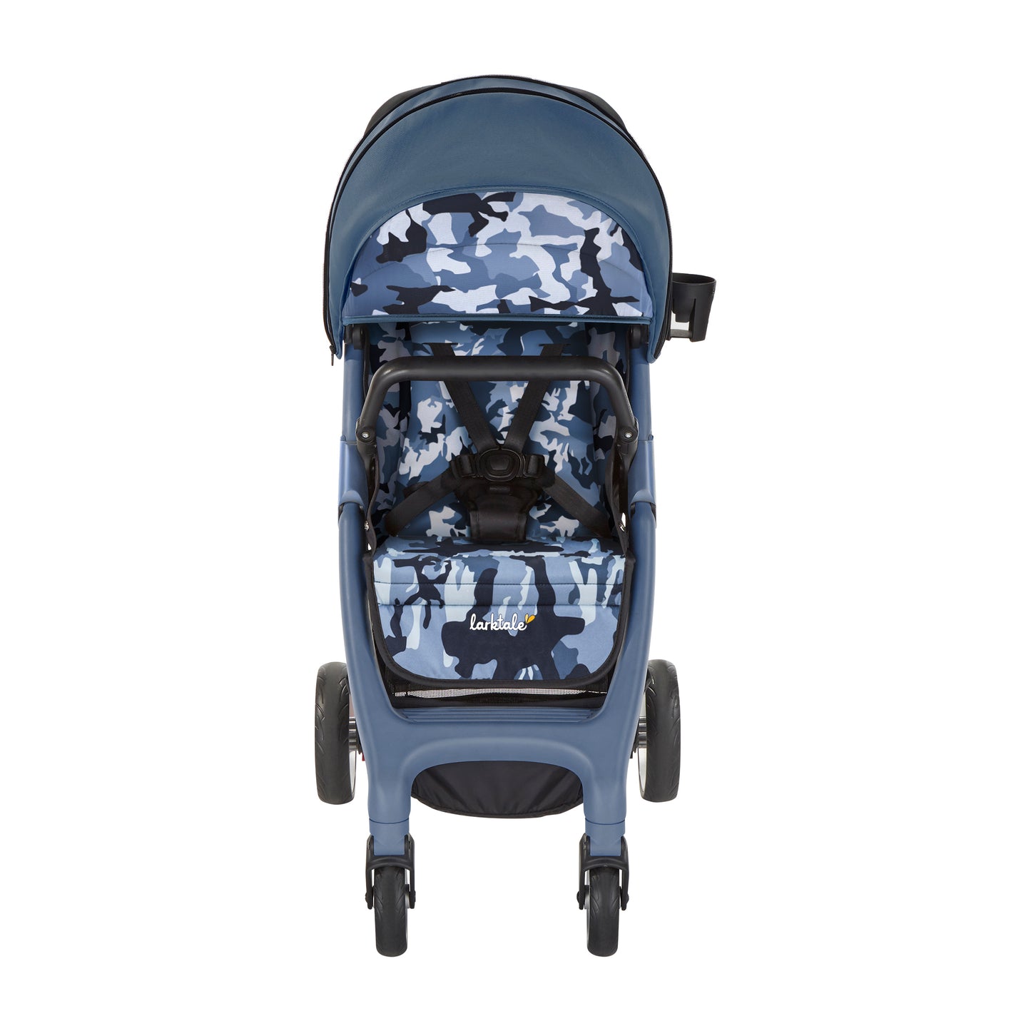 Larktale Chit Chat+ Compact Stroller with Patented Space Frame Technology - Longreef Navy