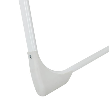 Close-up of Hideaway highchair leg and frame detail