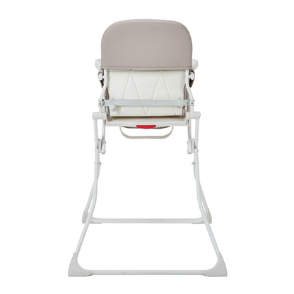 Hideaway highchair, back view showing legs 