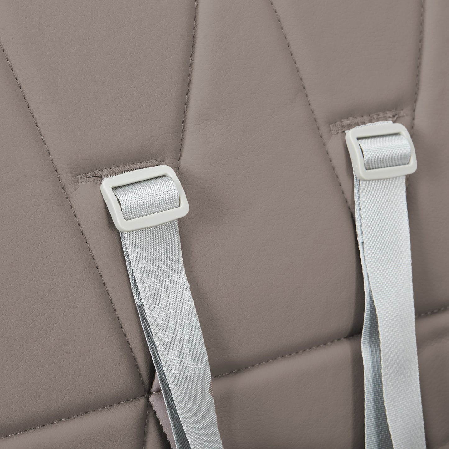 Hideaway Highchair with Compact Fold and Quilted Seat - Charcoal