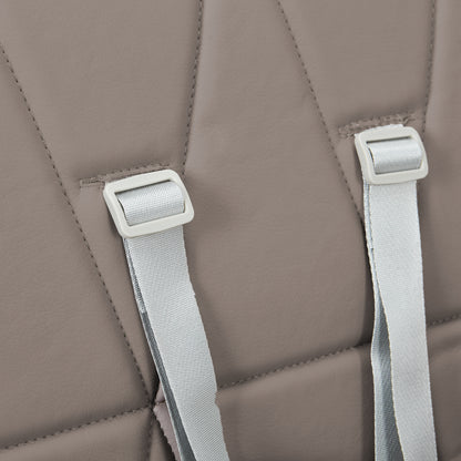 Hideaway Highchair with Compact Fold and Quilted Seat - Charcoal