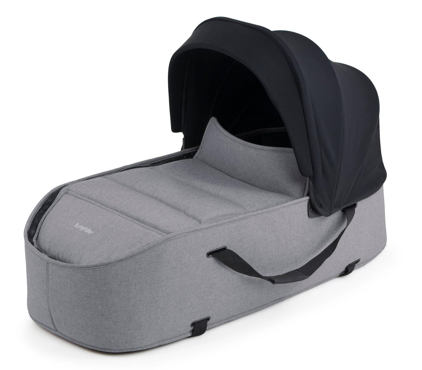 carrycot grey, with extendable UV50 canopy