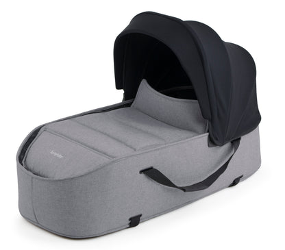 carrycot grey, with extendable UV50 canopy