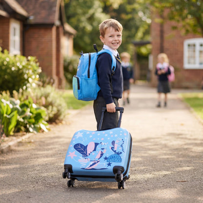 2-Piece Kids Luggage Set with Spinner Wheels