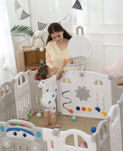 Foldable Travel Crib / Playpen Combo