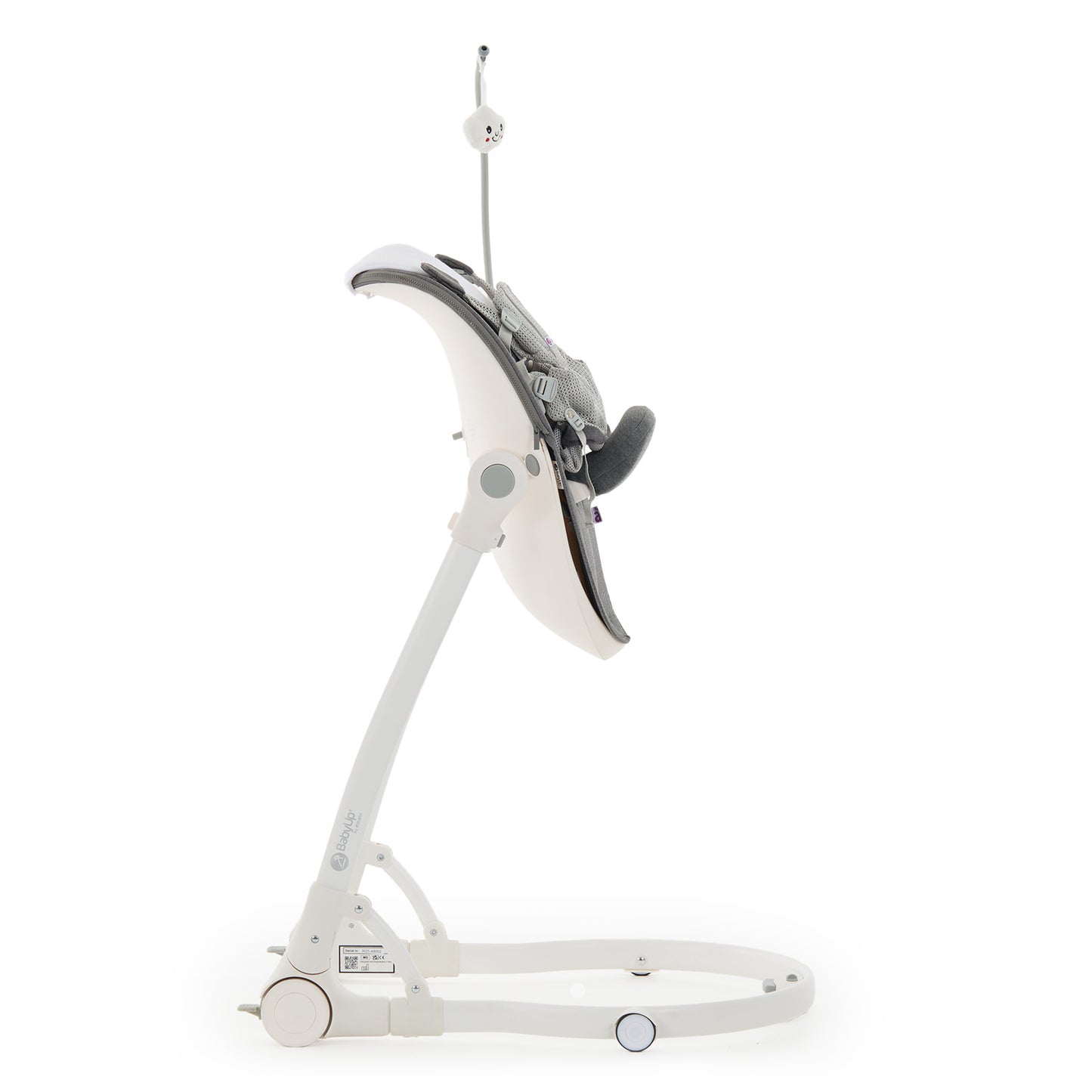 BabyUp® support seat stand, angled side view
