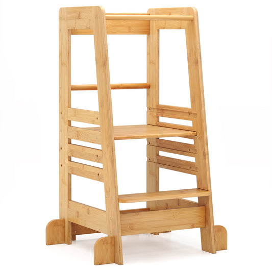 Montessori Toddler Kitchen Step Stool & Learning Tower