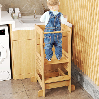 Montessori Toddler Kitchen Step Stool & Learning Tower