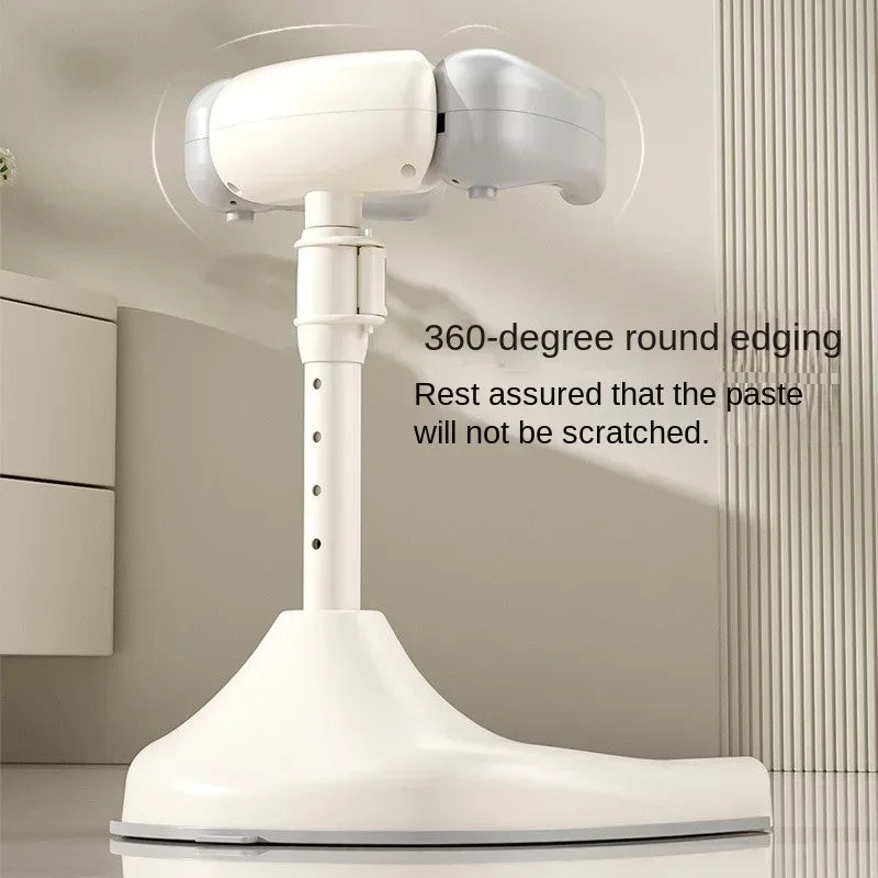 Adjustable Baby Standing Bath Support with Wash Basin Rack 