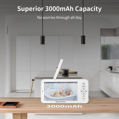 5" 3MP Baby Monitor Babyphone