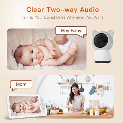 5" 3MP Baby Monitor Babyphone