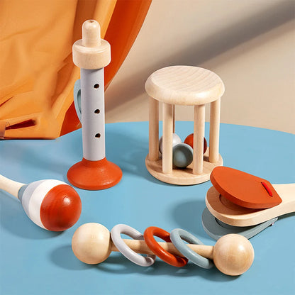 Baby Musical Instruments Sensory Rattle Toys 
