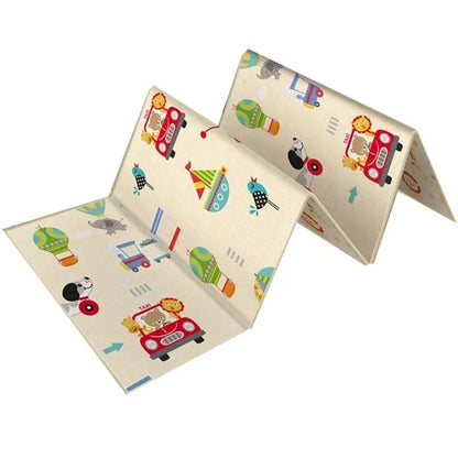 Foldable Foam Baby Play Mat (extra thick, waterproof, reversible) 