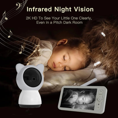 5" 3MP Baby Monitor Babyphone