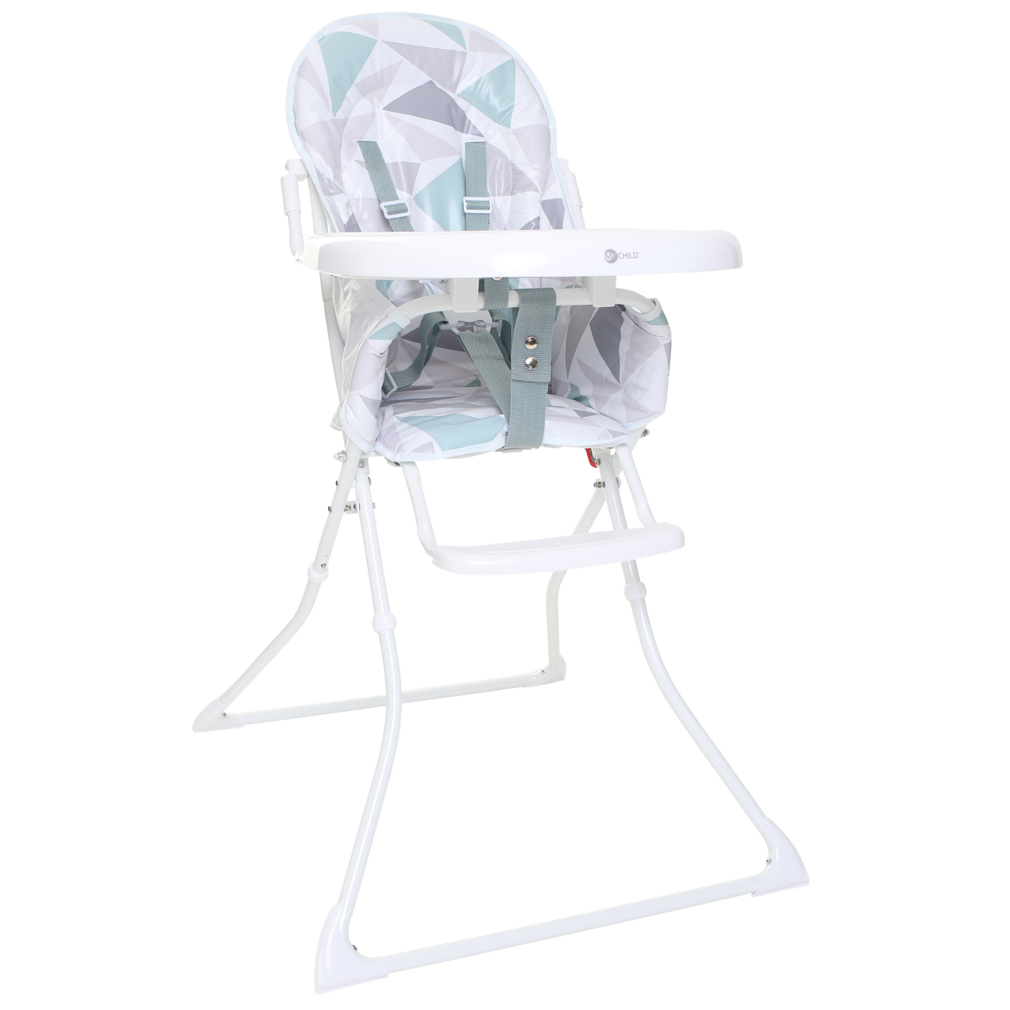 Pepper Highchair with Compact Flat-Fold and Fold-Away Tray