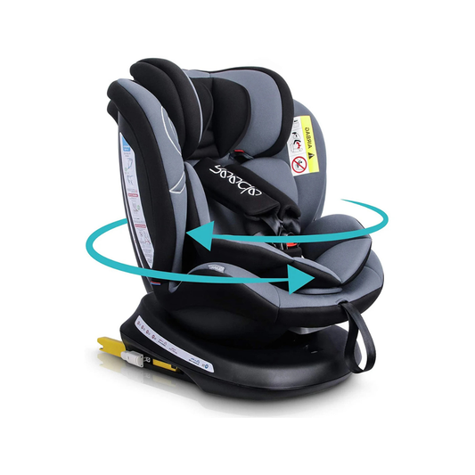 ISOFIX-Compatible Car Safety Seat (adjustable 0–12 yrs) 
