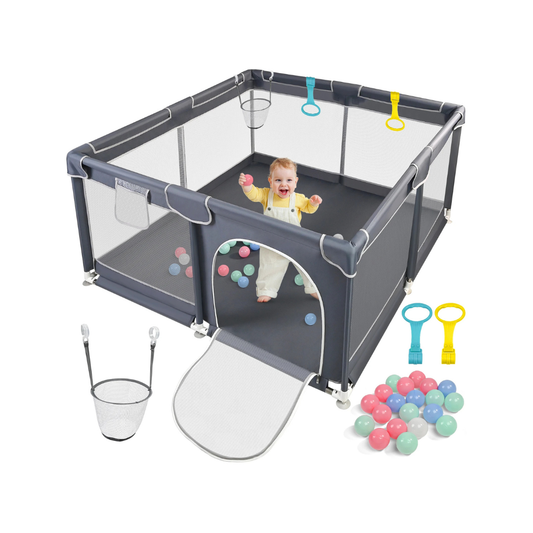 Baby Playpen with Anti-Collision Foam 