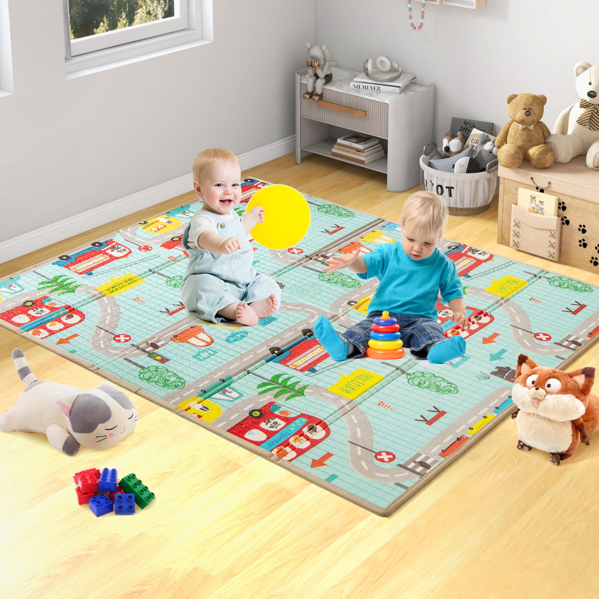 Foldable Baby Play Mat - 178 x 148 cm