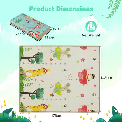 Foldable Baby Play Mat - 178 x 148 cm